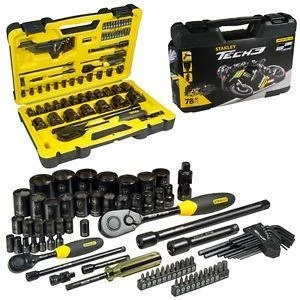 Stanley Zestawy kluczy nasadowych TECH3 78 cz. Niska cena