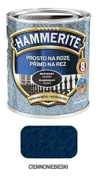 Hammerite Farba do metalu Ciemnoniebieski młotkowy 0,25 l Super okazja