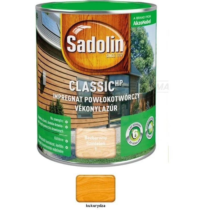 Oferta Impregnat ochronno-dekoracyjny Sadolin Classic kukurydza 2,5 l