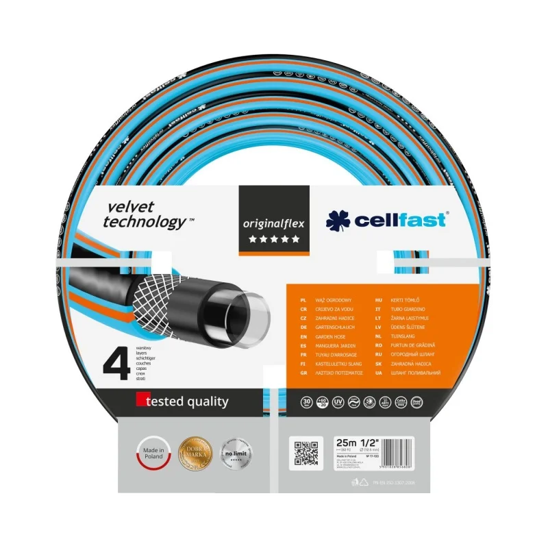 Ograniczona ilość Wąż ogrodowy Cellfast Originalflex 17-120 3/4” 25 m