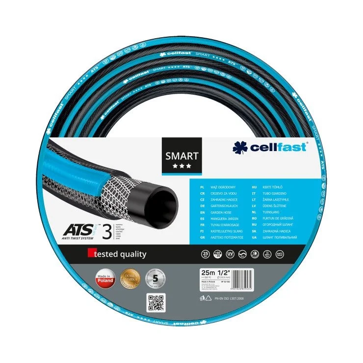 Wąż ogrodowy Smart ATSV 3/4”‌ 50m 13-121 Hit sprzedaży