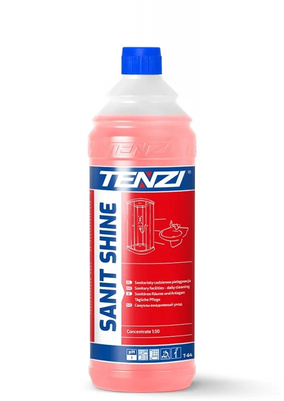 Hit sprzedaży Sanit Shine do mycia sanitariatów 1l