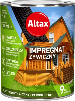 Impregnat żywiczny Altax heban 0,75 l Taniej