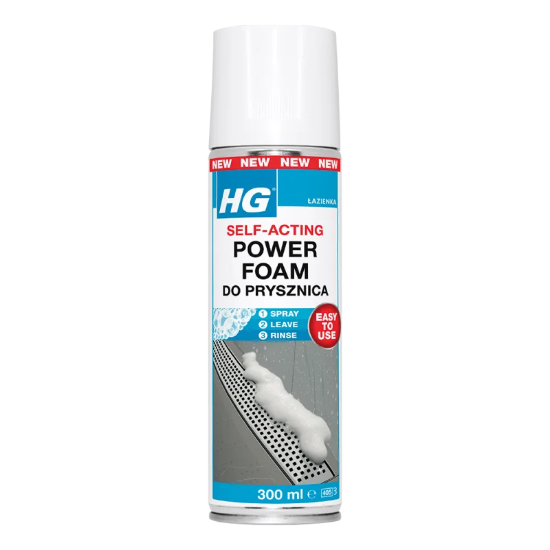 Hit cenowy HG power foam do prysznica 300ml