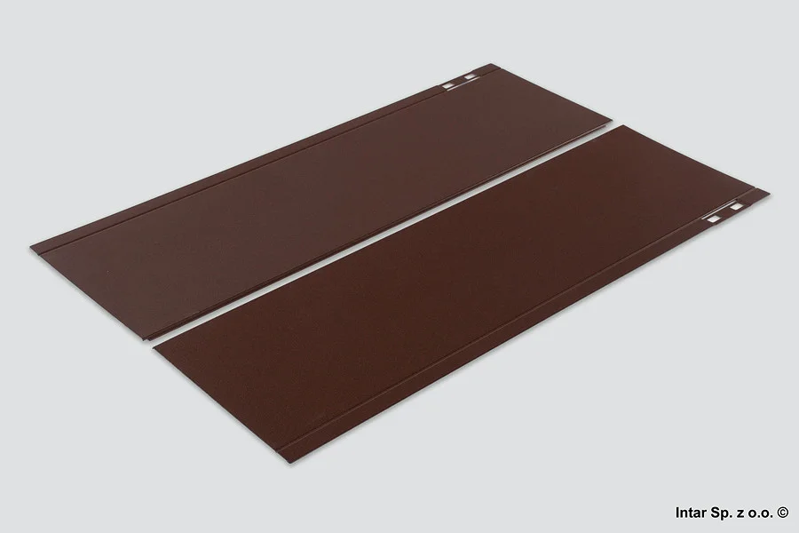Oferta limitowana Metalowy element dekoracyjny LEGRABOX, Bok, 770C550AS Z, L-550 mm, Wys. C, R+L, Noble rust, BLUM