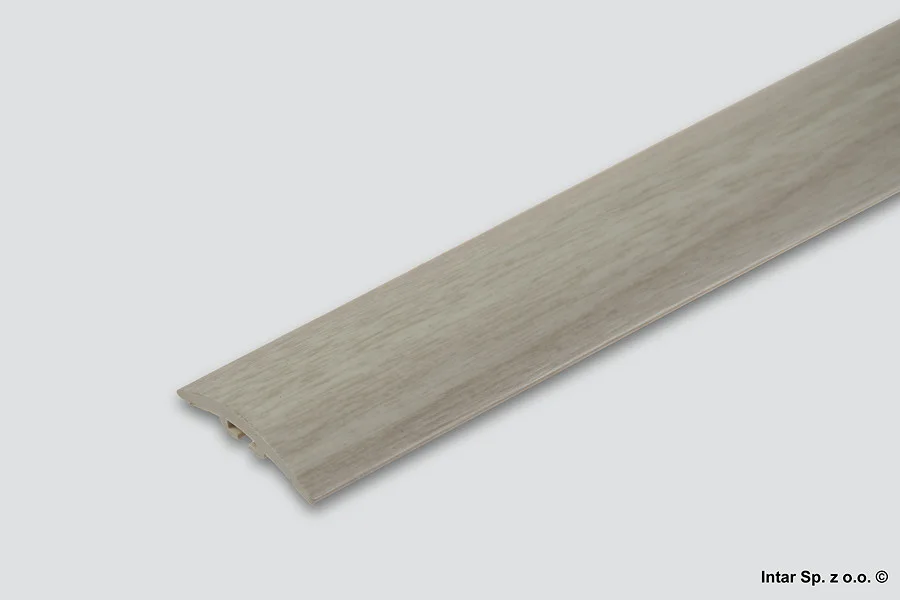 Łatwy zwrot Listwa progowa MYCK, D-P0300-6P-100, L-1000 mm, S-30 mm, 6P Dąb, ASPRO