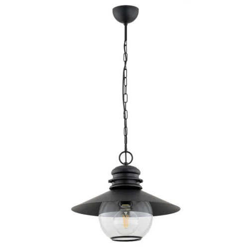 Łatwy zwrot Lampa wisząca HOLLY czarna 1xE27x15W wym:90x40x40cm IP20 Alfa