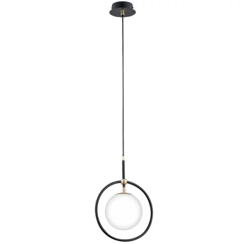 Dostępne od ręki Lampa wisząca AKIRA czarna-stare złoto 1xE14x10W wym:90x24x24cm IP20 Alfa