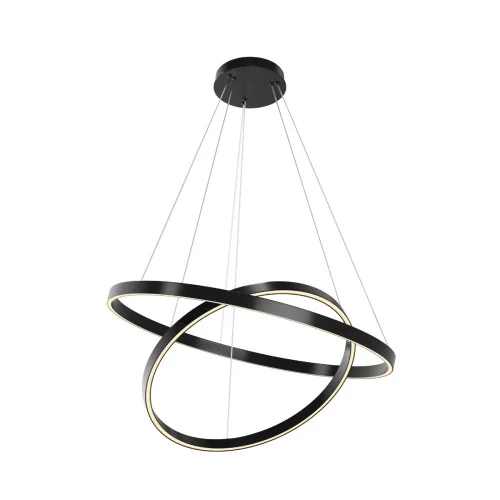Wysoka jakość Lampa wisząca RIM czarno-biała LED 83W 3000-4000K 7000lm Maytoni