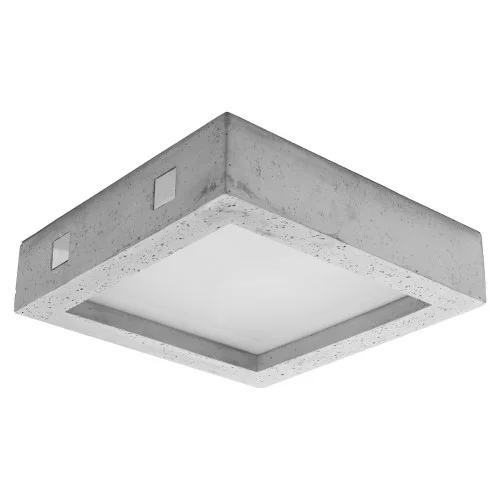 Plafon INDIRA szaro-biały LED 18W biały ciepły 1600lm IP20 Pure Lume Premium