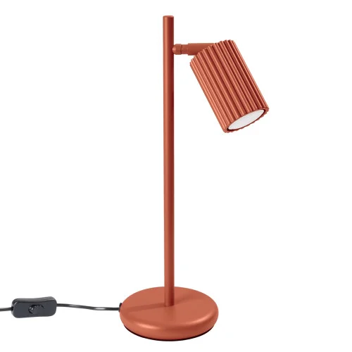 Lampka biurkowa GRAVIO ochra czerwony 1xGU10x10W IP20 Pure Lume Rabat