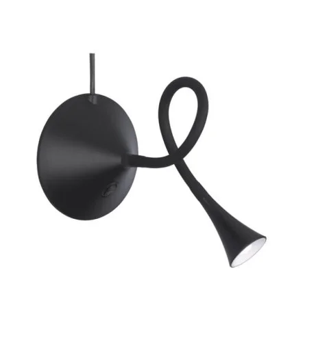 Najlepsza cena Lampka biurkowa VIPER czarna LED 3W Ciepła biel wys:31,8cm RL