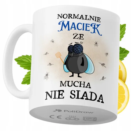Kup teraz Kubek Dla Maćka na Prezent z Nadrukiem ze Zdjęciem 330 ml PoliDraw