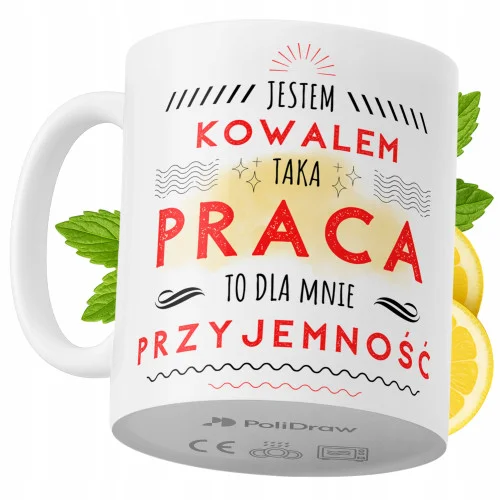 Zamów dziś Kubek Dla Kowala na Prezent z Nadrukiem ze Zdjęciem 330 ml PoliDraw