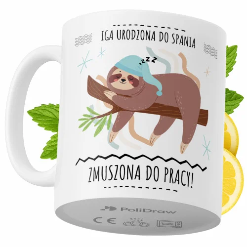 Kubek Dla Igi na Prezent z Nadrukiem ze Zdjęciem 330 ml PoliDraw Do wyczerpania zapasów