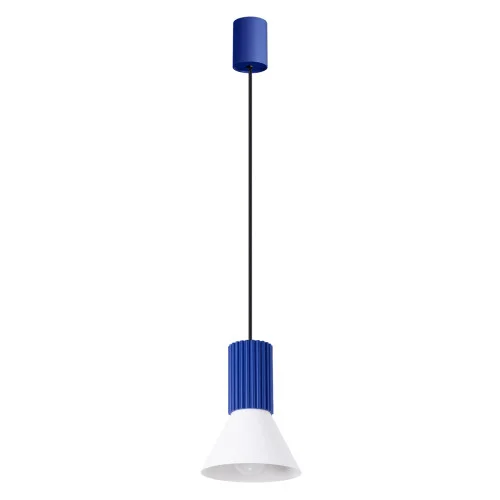 Lampa wisząca ESTRIA 1 biała/ultramaryna Oferta