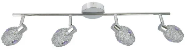 Niska cena Lampa sufitowa fioletowa GOLDEN 4xG9x15W wym: 16x70x12 cm Candellux
