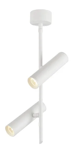 Lampa wisząca TUBA biała LED 2x10W Neutralna biel 830lm Candellux Popularny