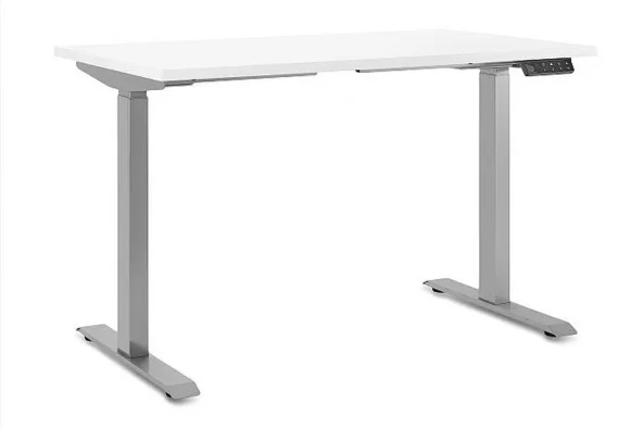 Biurko elektryczne Astra szaro/białe 140x70 Zniżka