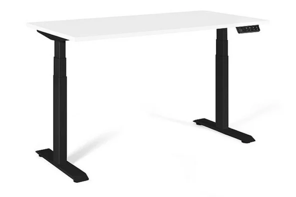 Oferta limitowana Biurko elektryczne Active I czarno/białe 160x70