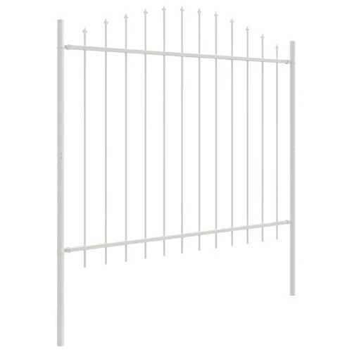 Oferta Ogrodzenie Płot Malowana Proszkowo Stal 170x165 cm Biały