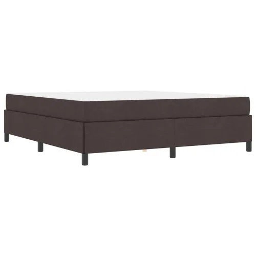 Premium Łóżko Kontynentalne Brązowe z MateracemDo Sypialni 180 x 200 cm