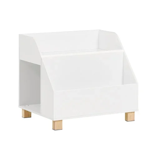 Wyprzedaż SoBuy Regał dziecięcy z 3 półkami Biały 60x48x53cm Nowoczesny KMB54-W