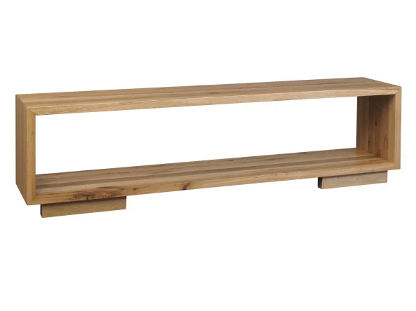 Szafka RTV dębowa 180 cm Core Oak z litego drewna, dąb olejowany Pure Ograniczona ilość