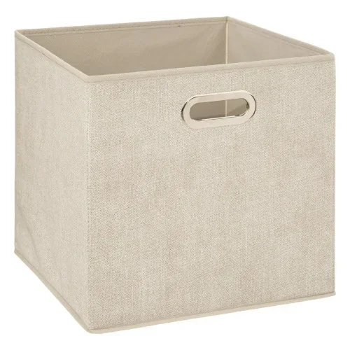 Hit sprzedaży Kosz Tekstylny Beige Organizer do Przechowywania