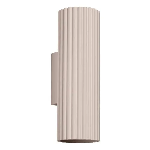 Kinkiet KARBON 20 taupe ryflowany Premium