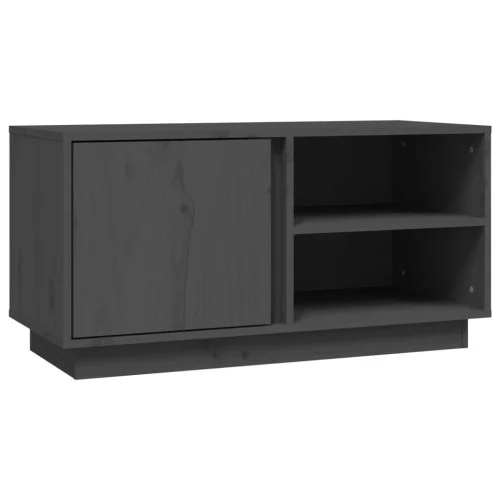 Szafka pod Telewizor Rtv Szary Mat Drzwiczki Nowoczesny 80x35x40,5cm Wyjątkowa oferta