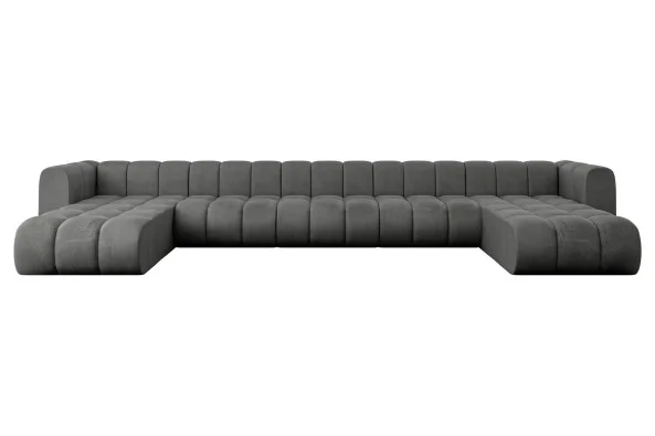 Narożnik uniwersalny modułowy Joren-U3 - 501x177x70 cm Grafitowy Darmowa dostawa