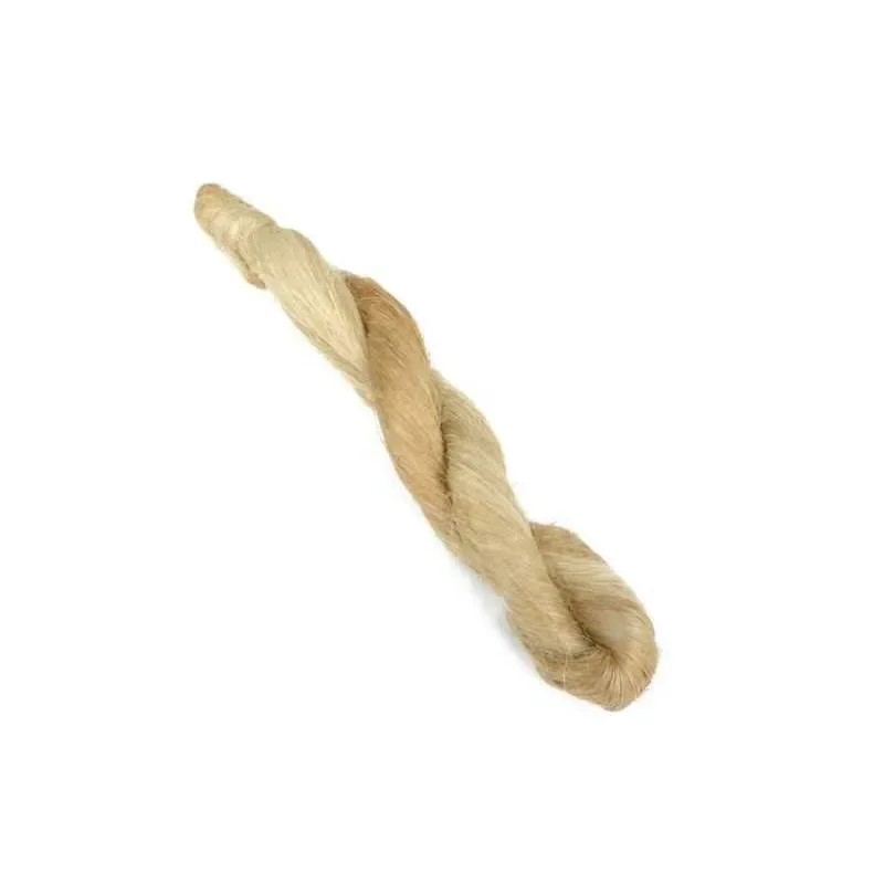 Hit sprzedaży Włókno lniane, konopne (pakuły) - warkocz 100g