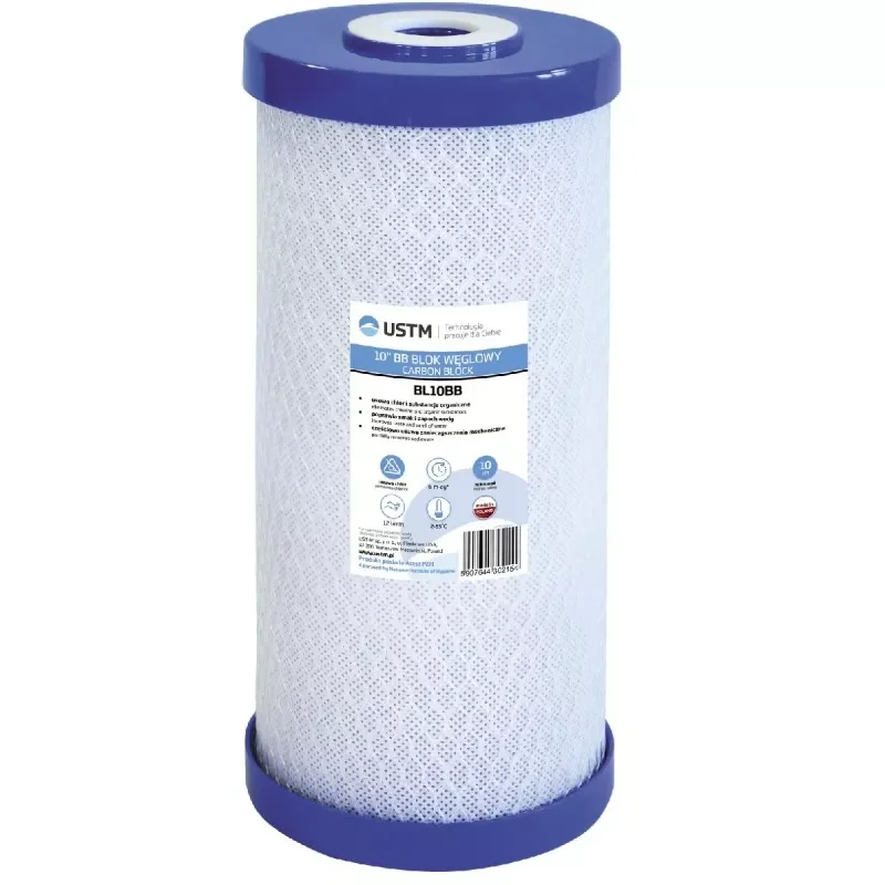 Wkład, filtr węglowy - blok 10" USTM Big Blue BL10BB Kup teraz