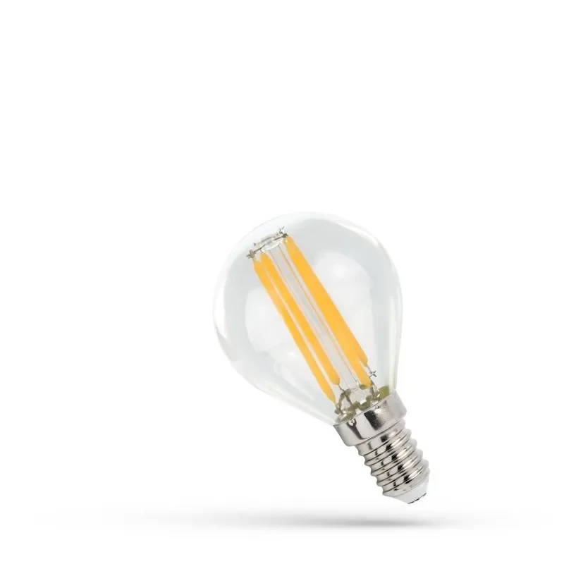 Zamów teraz LED KULKA E-14 230V 4W COG NW CLEAR SPECTRUM