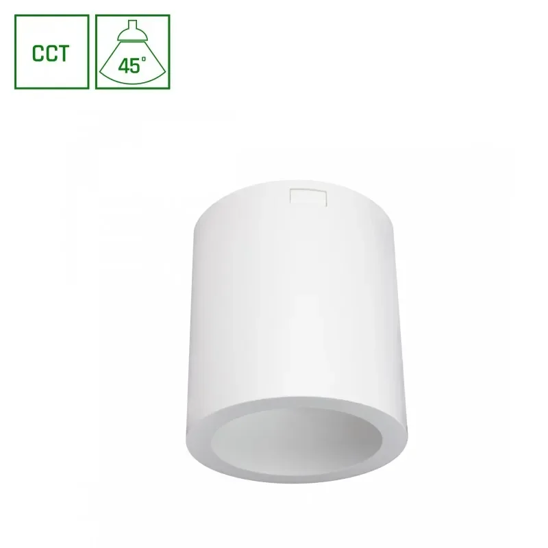 Dodaj do koszyka CHLOE COMPLETE NATYNKOWA 7W CCT 230V 45ST IP20 UGR 19 FI90X100MM BIAŁY OKRĄGŁA