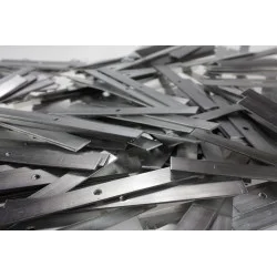 Ograniczona ilość Taśma aluminiowa cięta na paski 100mm grubość 1mm (opakowanie 1 kg) Alprod