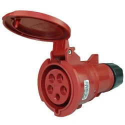 Tylko do końca tygodnia Gniazdo siłowe przenośne 32A 5P 400V IP44 23303 FAMATEL