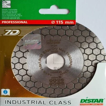 Szybka dostawa DiSTAR Tarcza diamentowa EDGE Ø115mm 1A1R EDGE 7D